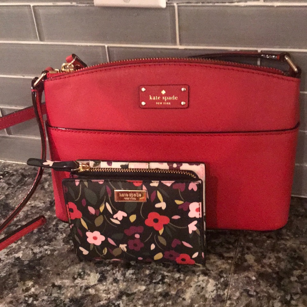 Kate Spade Millie Crossbody & Shawn Small wallet